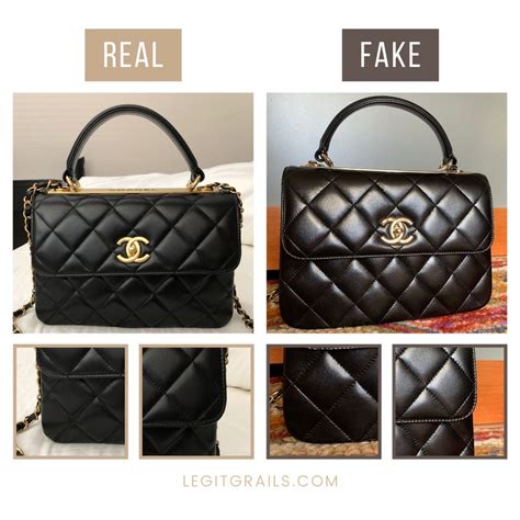 chanel trendy cc real vs fake|authentic copy of chanel handbags.